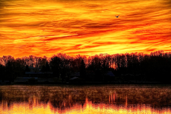 Sunrise, Choctaw Lake, Ohio - Rick Barteldt
