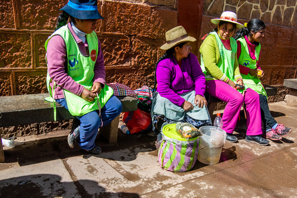 Indigenous market Peru Erickson