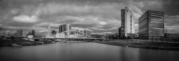A Cloudy Day on the Scioto River - Claussen
