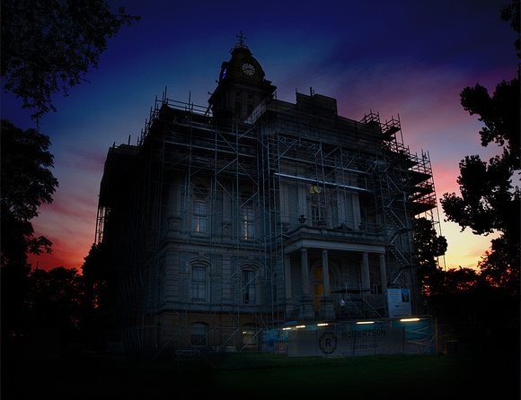 Newark Courthouse at Sunset- Tim Patterson