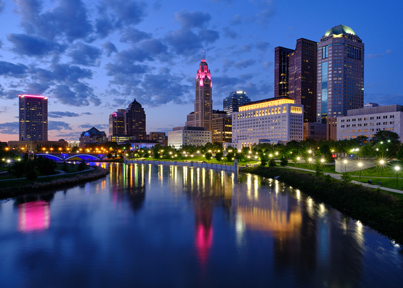 Blue Hour Reflections - Bill Weyandt