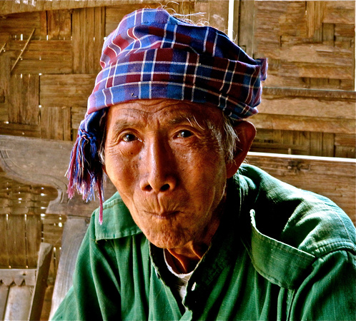 An  Old Burmese Woman.--Larrry Kennedy