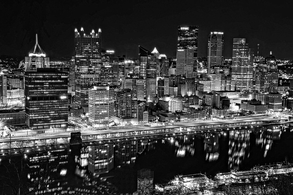 Pittsburgh City Lights - Rick Barteldt